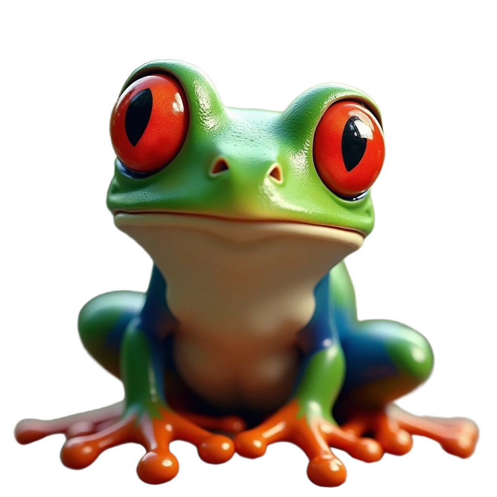 Colorful Tree Frog